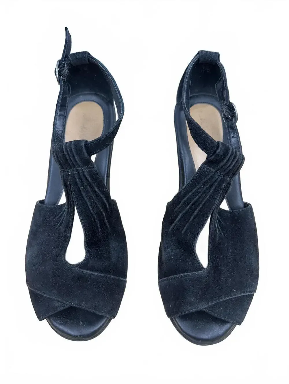 Earth black suede